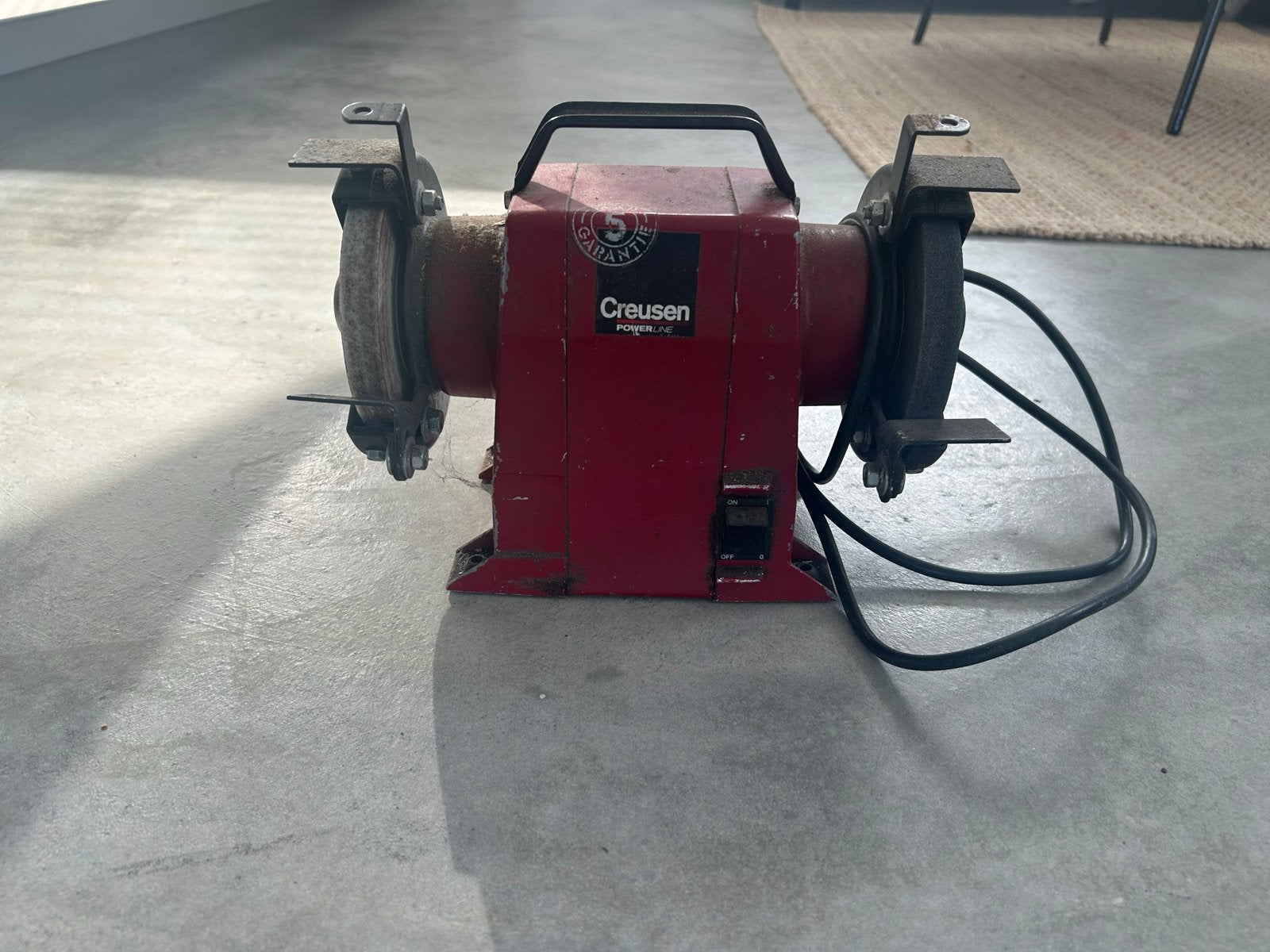 Werkbankslijpmachine DS 7150 TS - Gebruikt, Verzenden, Gebruikt, Minder dan 700 watt, Werkbankslijpmachine
