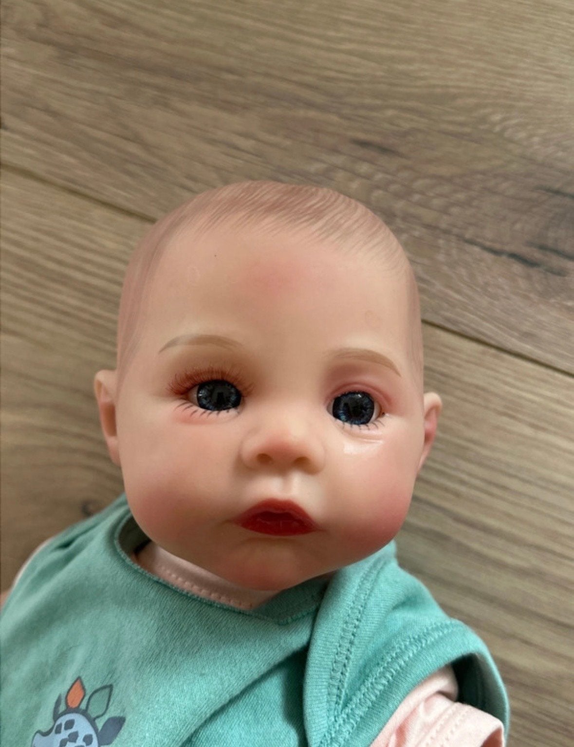 Andrea Arcello Reborn Babypop - Realistisch en Zacht, Ophalen of Verzenden, Zo goed als nieuw, Babypop