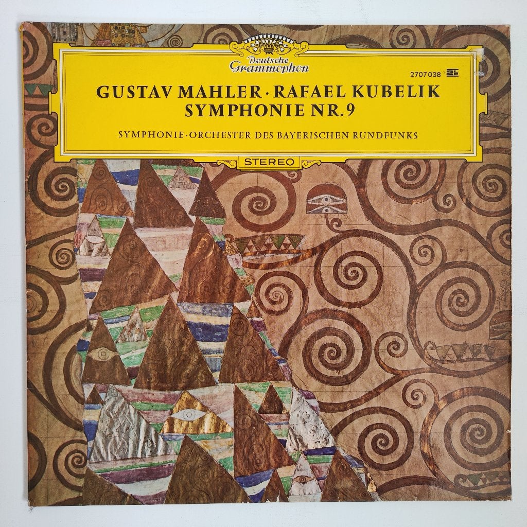 Gustav Mahler - Rafael Kubelik - Symphonie Nr. 9 (Vinyl), Mahler, Ophalen of Verzenden, Romantiek, 12 inch