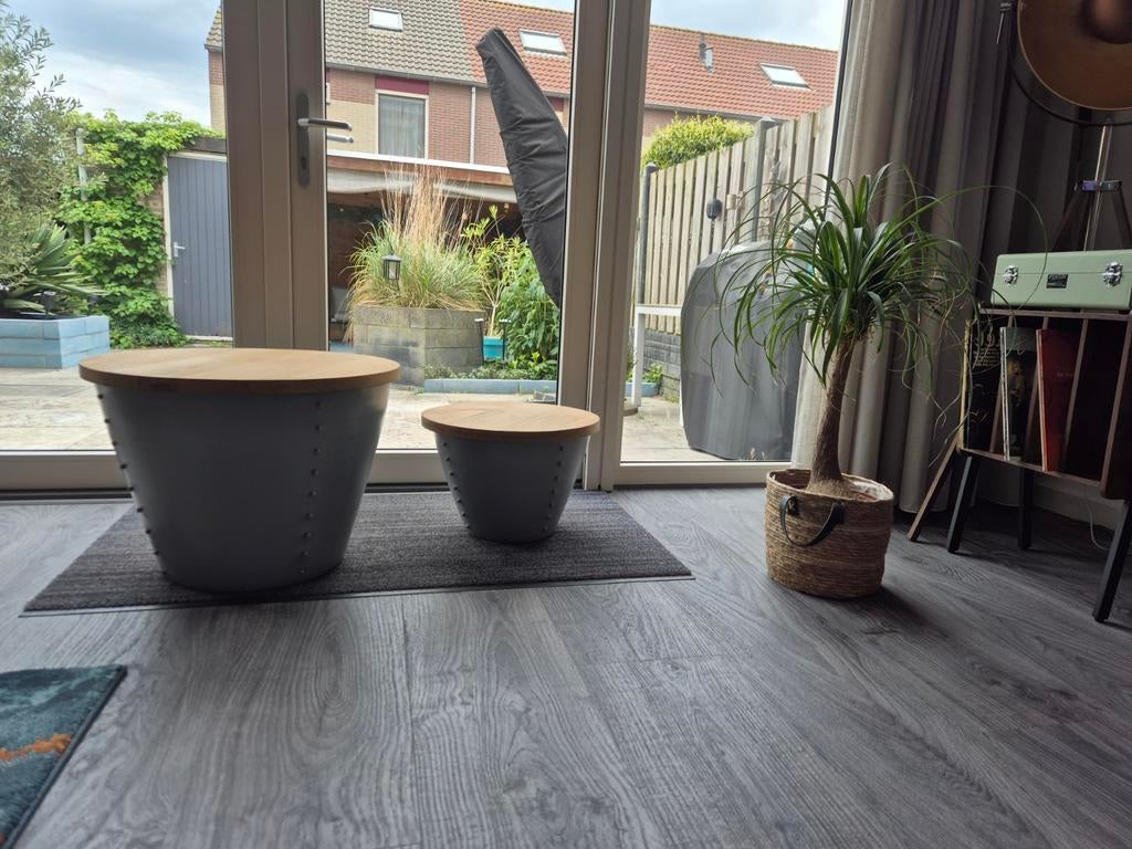 Bijzettafels/Salontafels, Ophalen, Rond