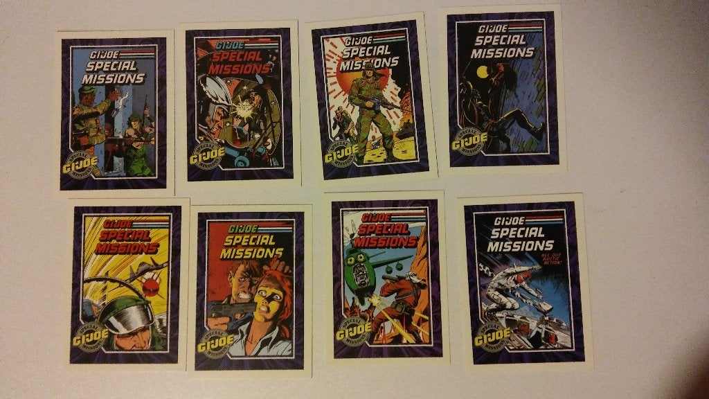 GI G.I. Joe Hasbro 1991 kaartjes plaatjes vintage IMPEL 8, Ophalen of Verzenden, Overige figuren, Gebruikt, Overige typen