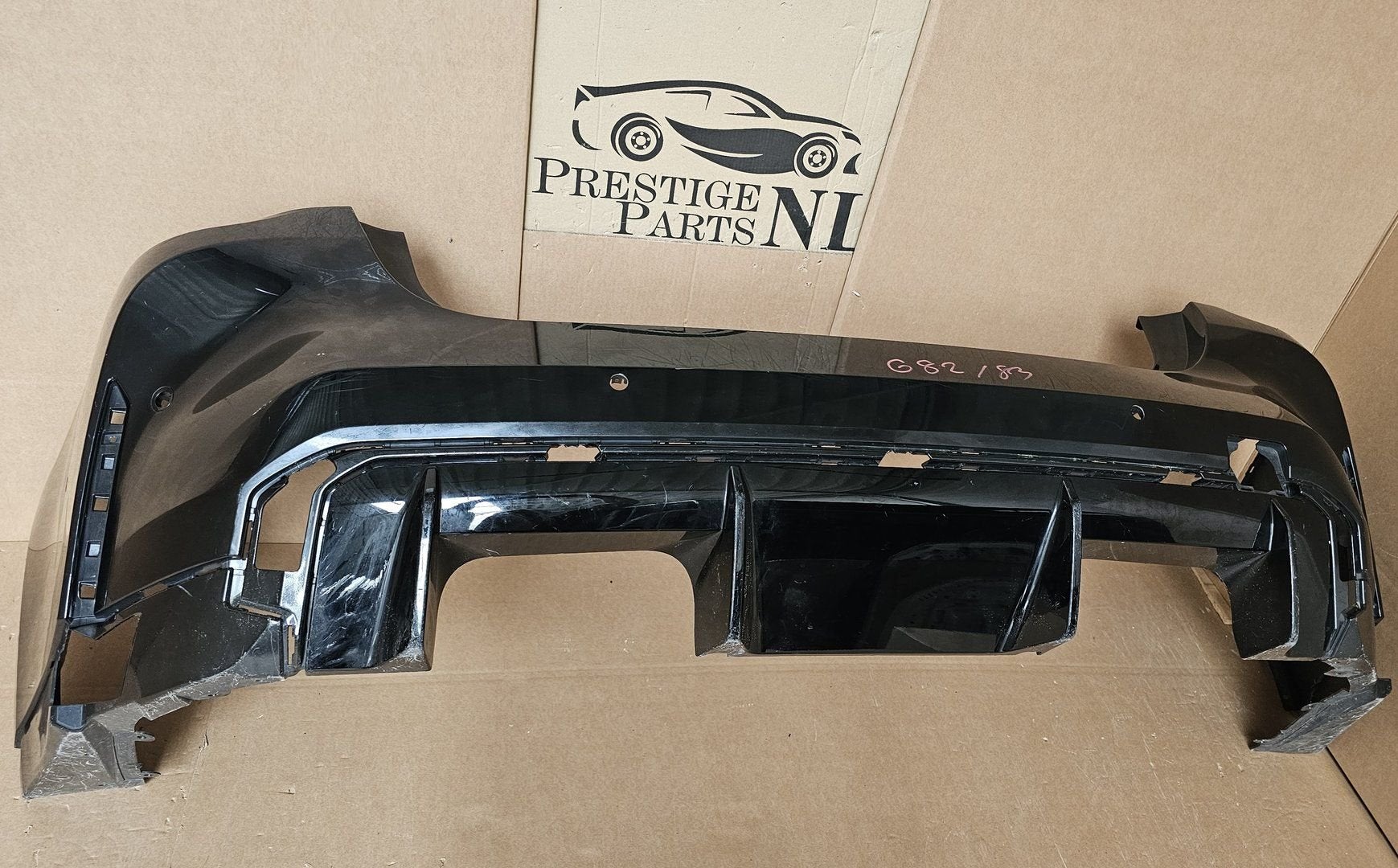Achterbumper BMW 4 Serie M4 G83 G82 ORIGINEEL 51128074696, Auto-onderdelen, Gebruikt, -, Ophalen of Verzenden, Achter