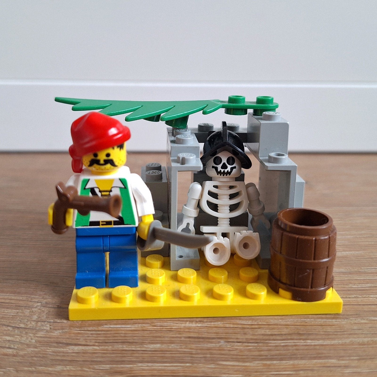 Lego Pirates 6232 Skelet en Piraat met Schat, Kinderen en Baby's, Speelgoed | Duplo en Lego, Compleet, Gebruikt, Lego, Complete set