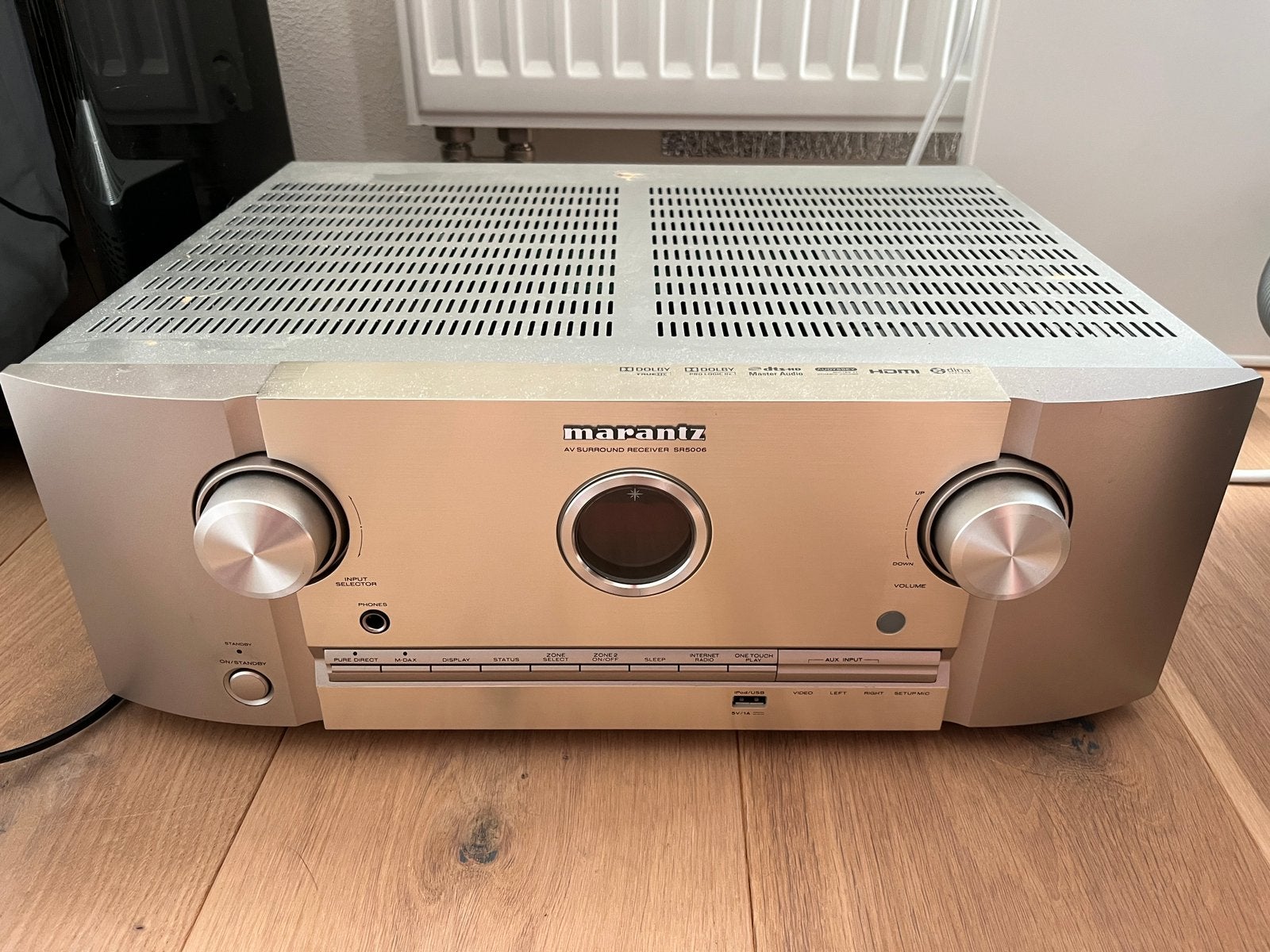 MARANTZ SR5006 - AV-receiver + remote, Marantz, Ophalen of Verzenden, Zo goed als nieuw, 120 watt of meer