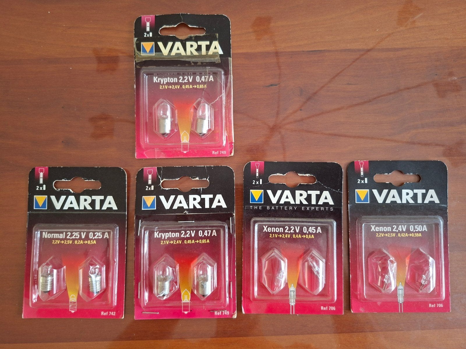 Varta gloeilampen voor zaklamp Maglite GP Makita Nebo Nieuw, Caravans en Kamperen, Ophalen of Verzenden, Nieuw, Batterij