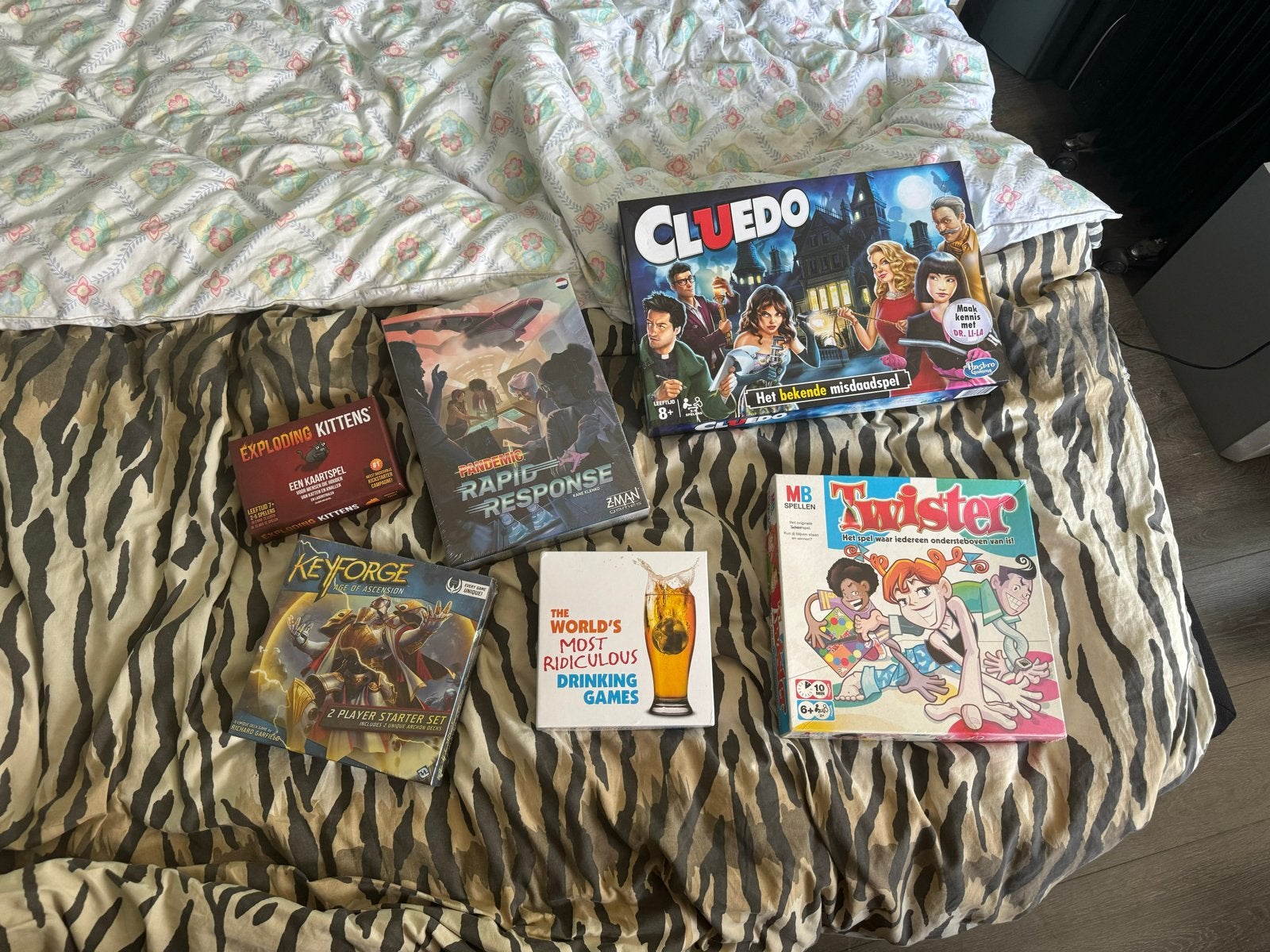 Diverse spelletjescollectie, deels nog nieuw in plastic, Ophalen of Verzenden, Zo goed als nieuw