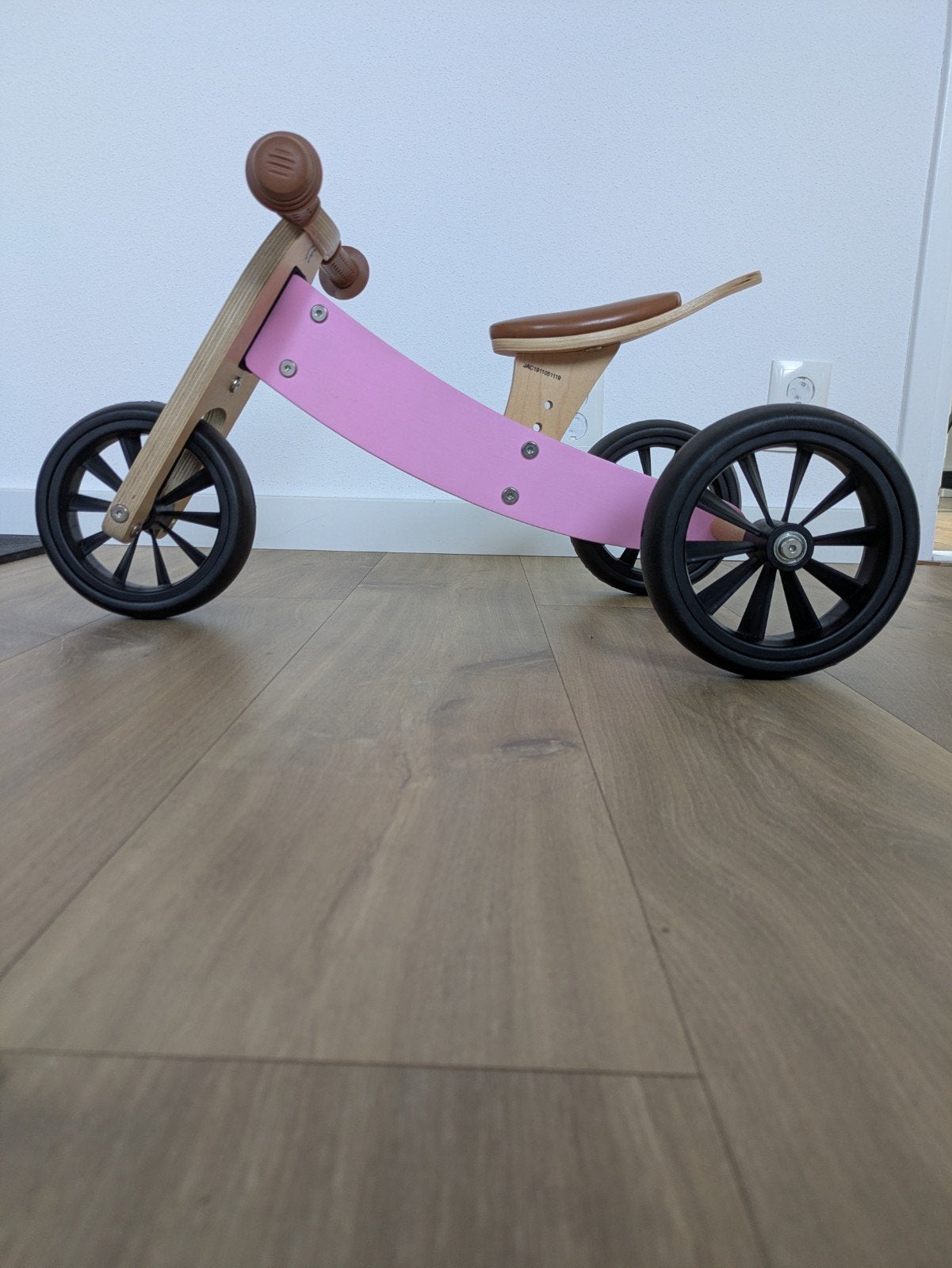 Bandits & Angels loopfiets 4in1 retro pink, Ophalen, Zo goed als nieuw, Bandits & Angels