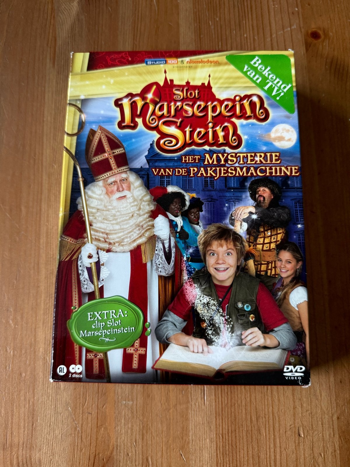 Slot Marsepeinstein: Het Mysterie van de Pakjesmachine DVD, Gebruikt, Verzenden, Alle leeftijden, Nederlands