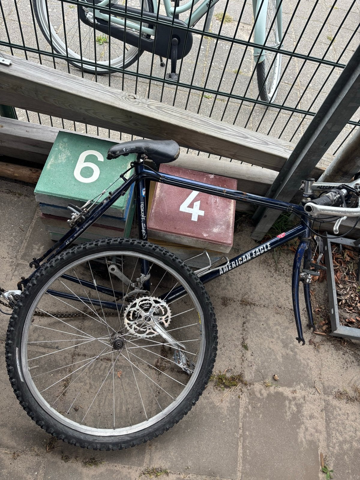 Kapotte American Eagle mountainbike - voor onderdelen/repara, Gebruikt, Heren, Schijfrem, Ophalen