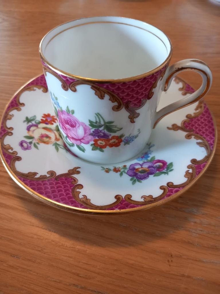 Kopje met schotel Aynsley, Ophalen of Verzenden