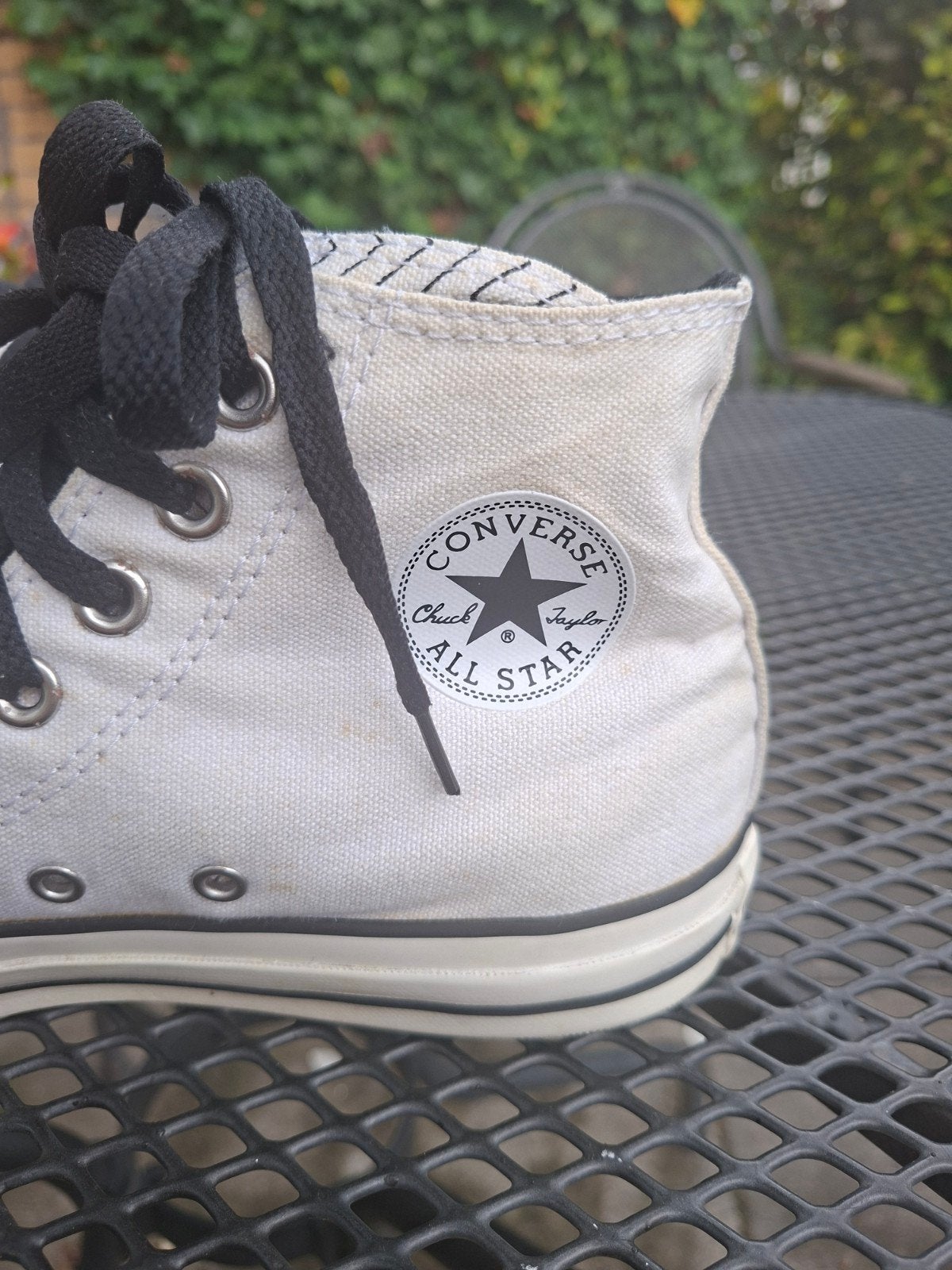 Converse All Star High Top Sneakers Wit Zwart Maat 38, Kleding | Dames, Schoenen, Wit, Converse, Ophalen of Verzenden, Sneakers of Gympen