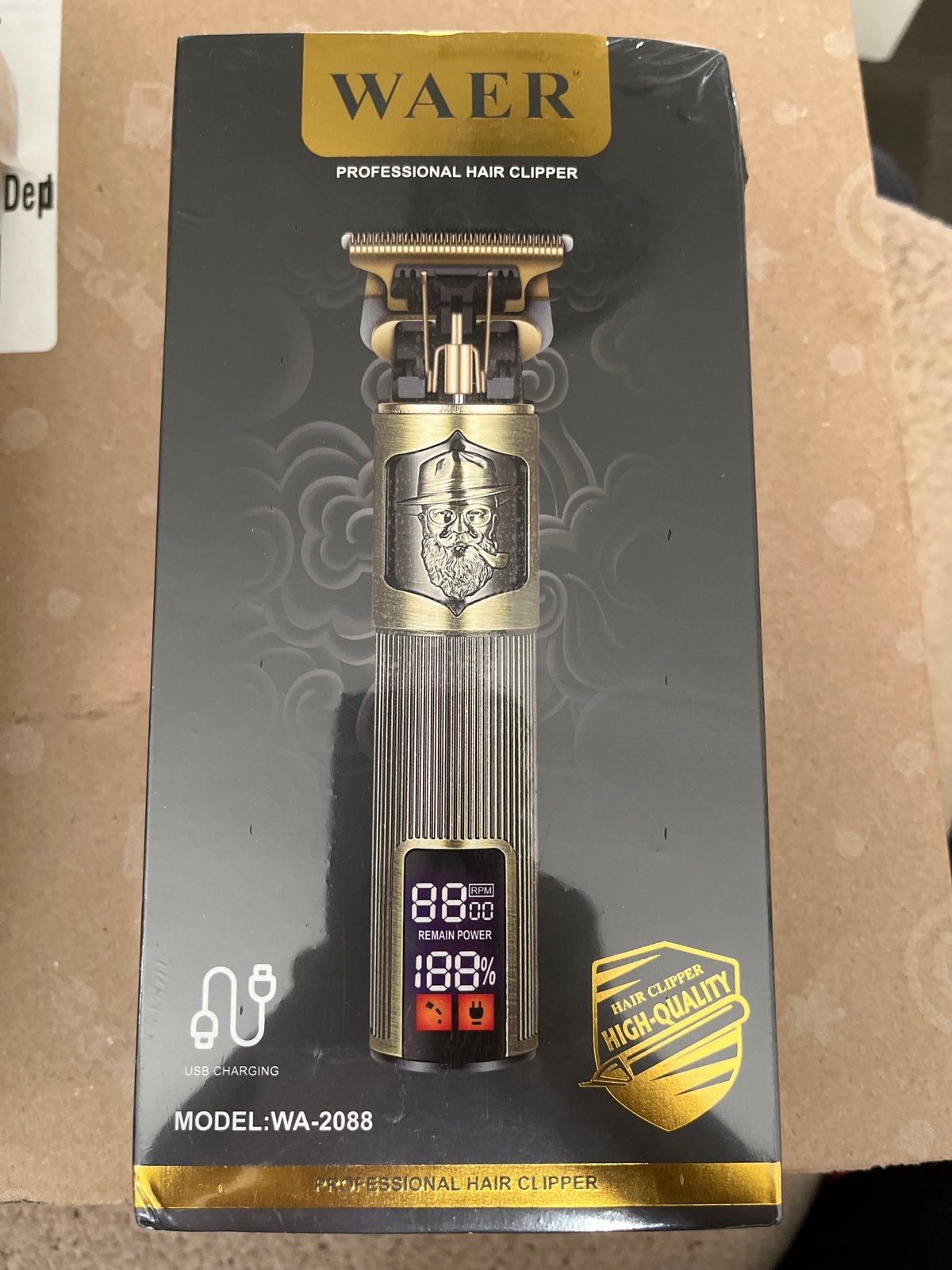 WAER Professionele Haarclipper - WA-2088, Ophalen of Verzenden, Nieuw, Haarverzorging