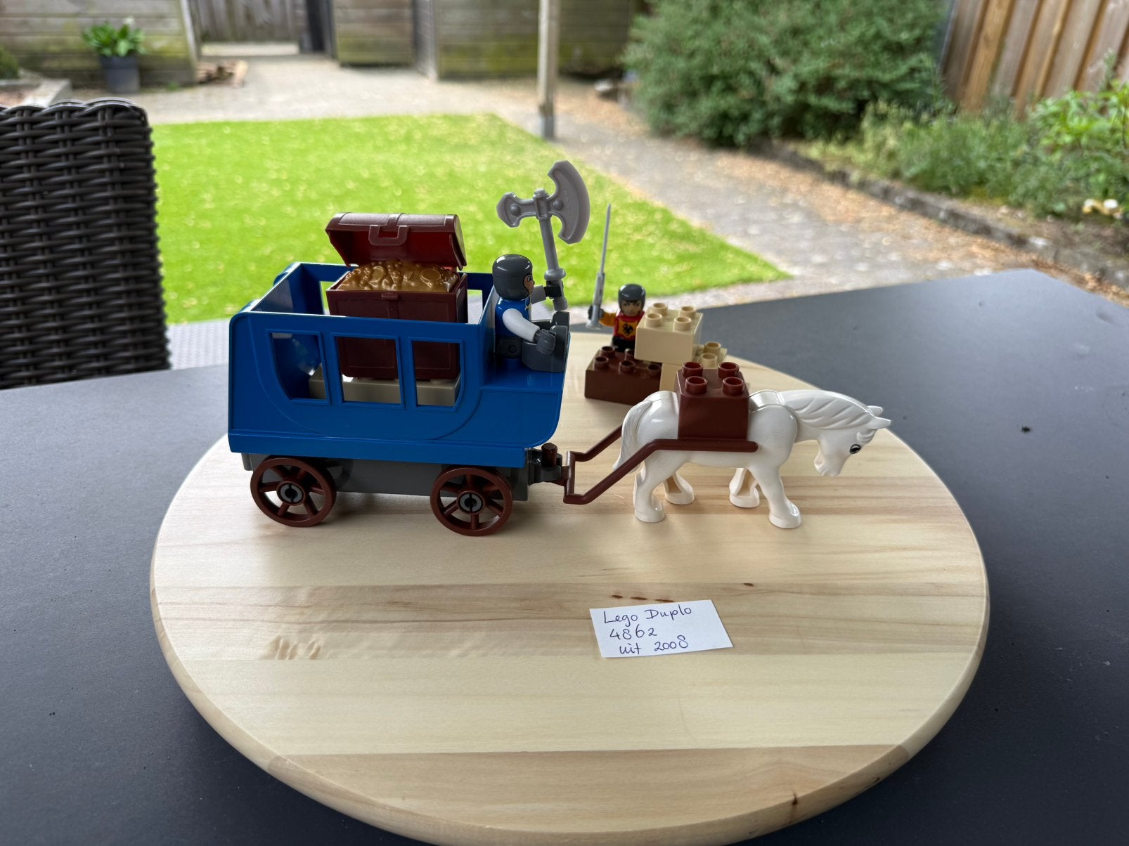 Vintage Lego Duplo 4862: Hinderlaag., Ophalen of Verzenden, Gebruikt, Duplo