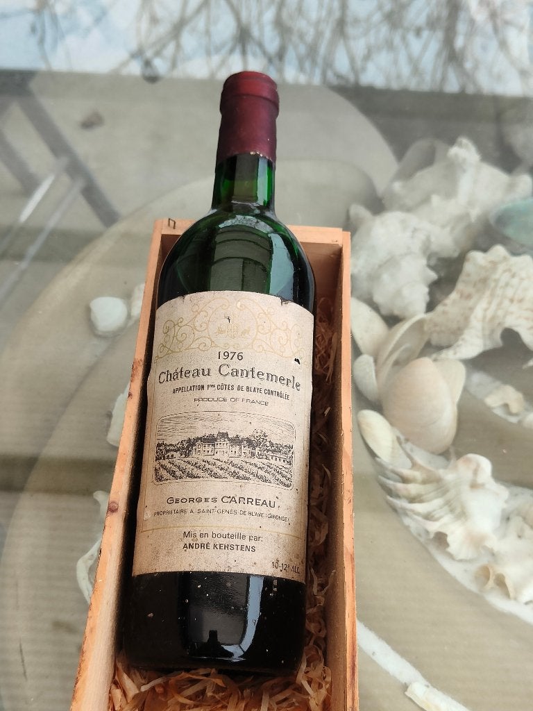 Chateau Cantemerle 1976, Verzamelen, Frankrijk, Nieuw, Ophalen of Verzenden, Rode wijn