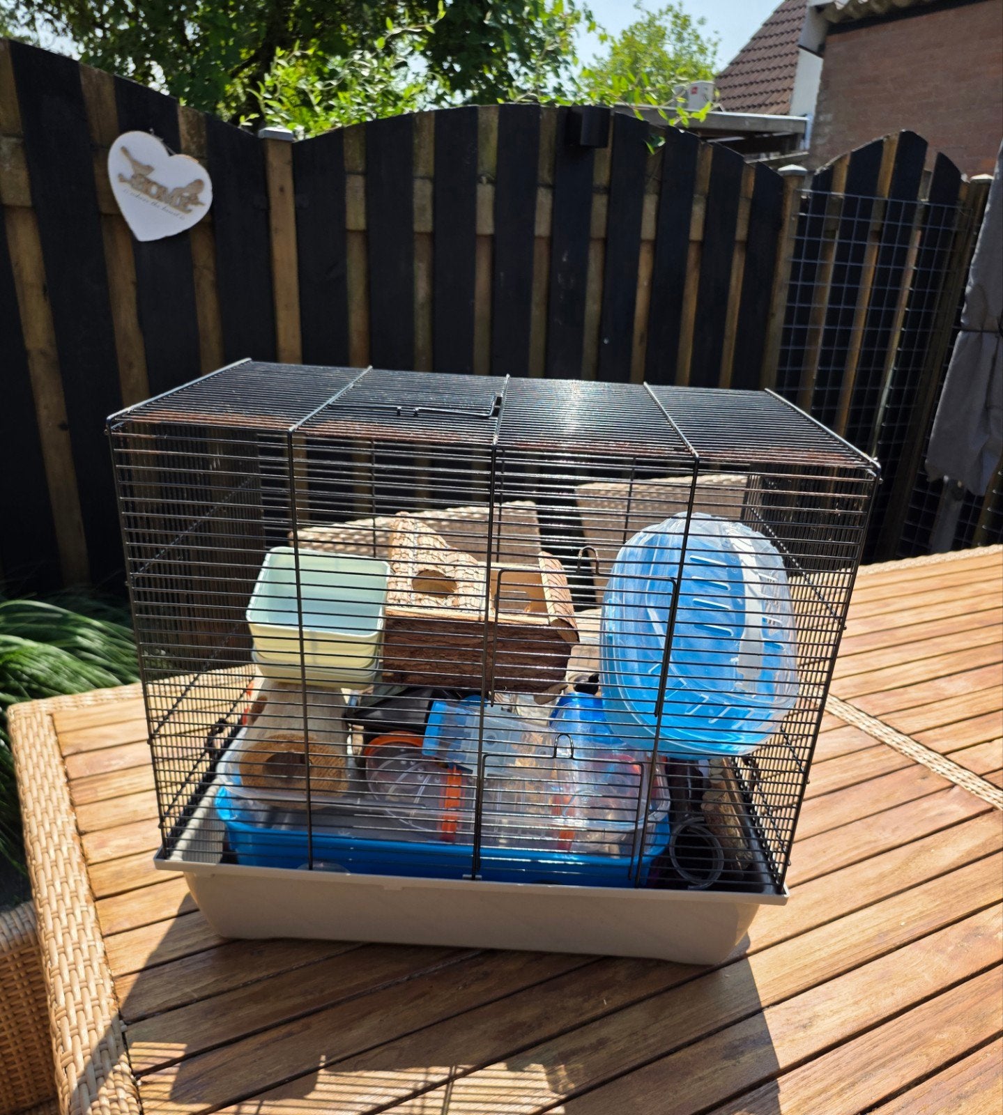 hamsterkooi met vele accessoires, Ophalen of Verzenden, Gebruikt