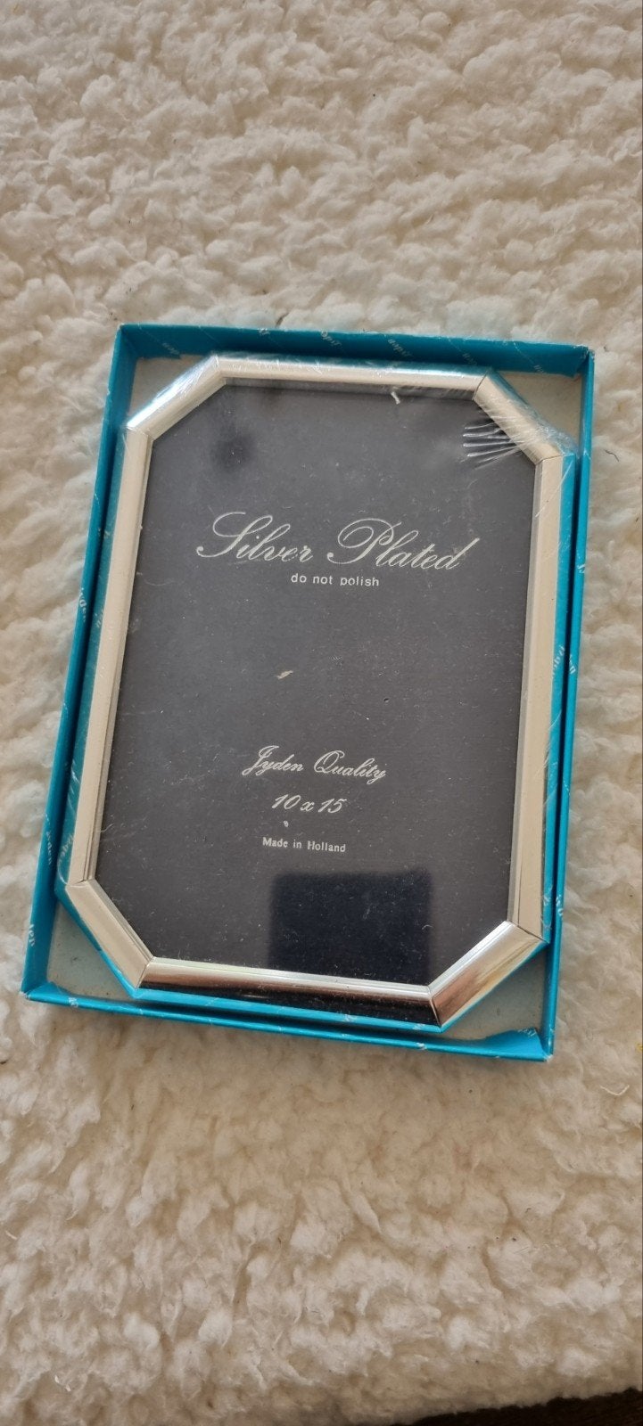 fotolijst verzilverd, 10x15cm,, Zilver, Verzenden, Overige typen, Nieuw