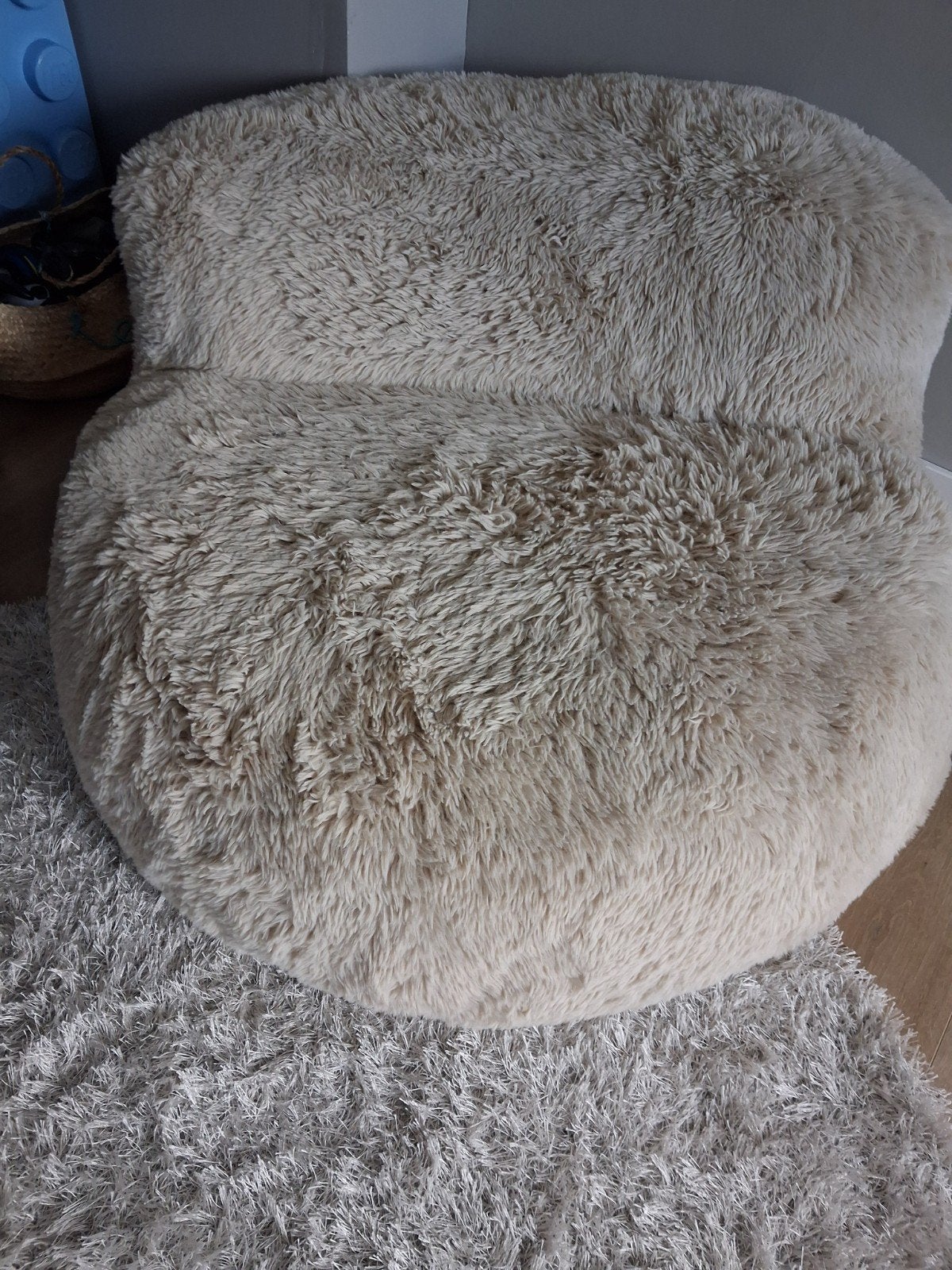 poef, Ophalen, Gebruikt, Eenpersoons, 75 tot 100 cm
