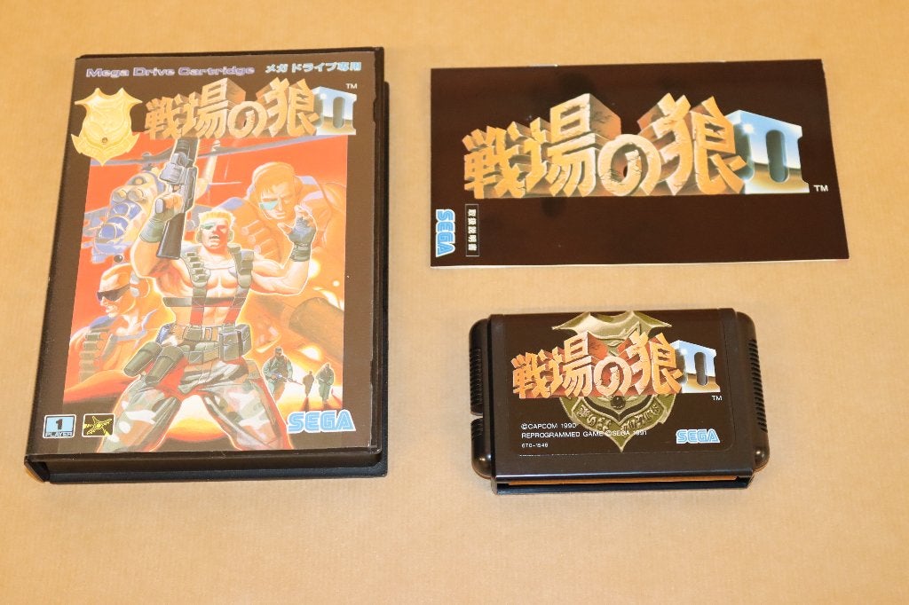SENJO NO OKAMI MERCS II 2 Sega Mega Drive Japan, Gebruikt, 1 speler, Ophalen of Verzenden, Vanaf 3 jaar