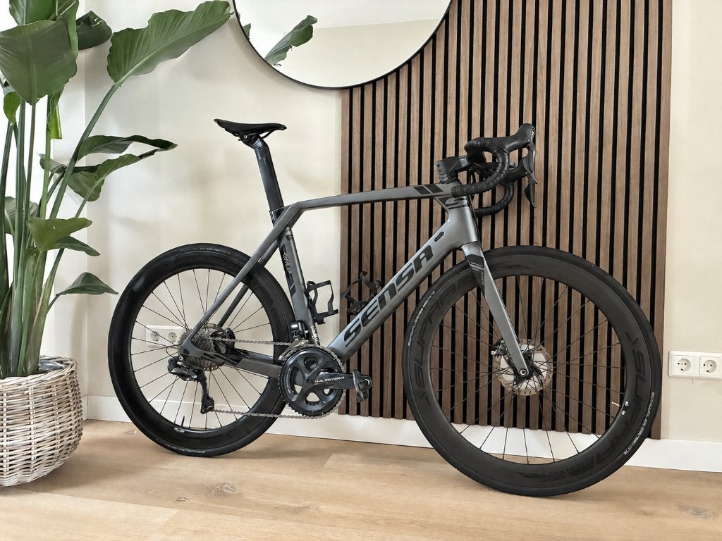 Sensa Giulia Evo (58 cm) - Ultegra Di2, 28 inch, Gebruikt, 57 tot 61 cm, Meer dan 20 versnellingen