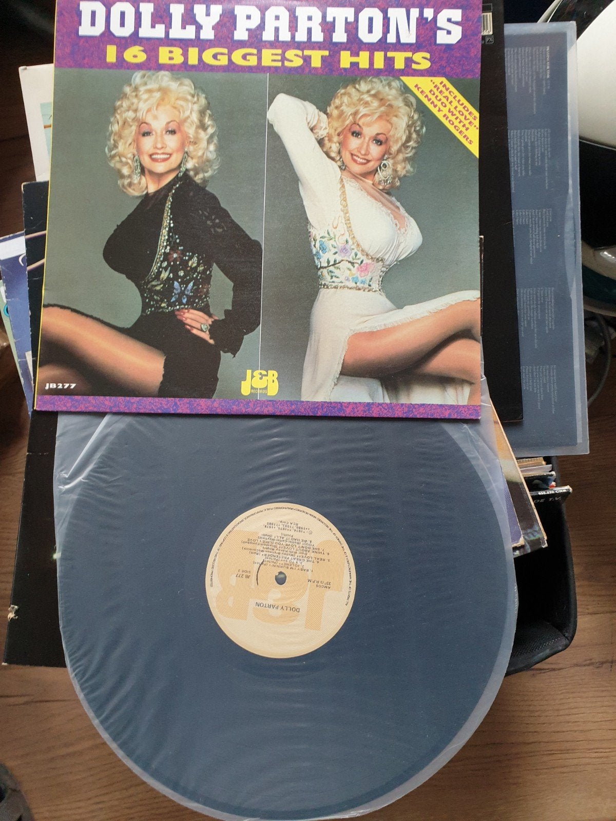 Dolly Parton lp 16 biggest hits, Ophalen of Verzenden, Gebruikt, 12 inch