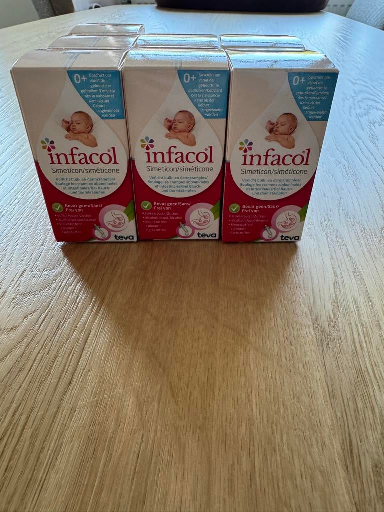 7x Infacol - tegen darmkrampjes baby, Ophalen of Verzenden