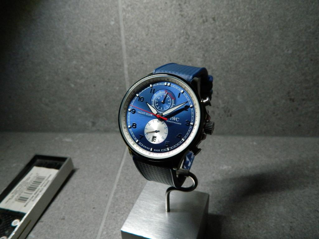 Yacht club horloge Portugieser zeer fraai !!, Overige merken, Staal, Verzenden, Polshorloge