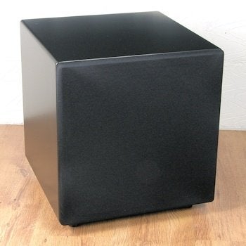 BK XXLS400-FF zwarte subwoofer met 400W, Subwoofer, Zo goed als nieuw, Basreflex, Ophalen