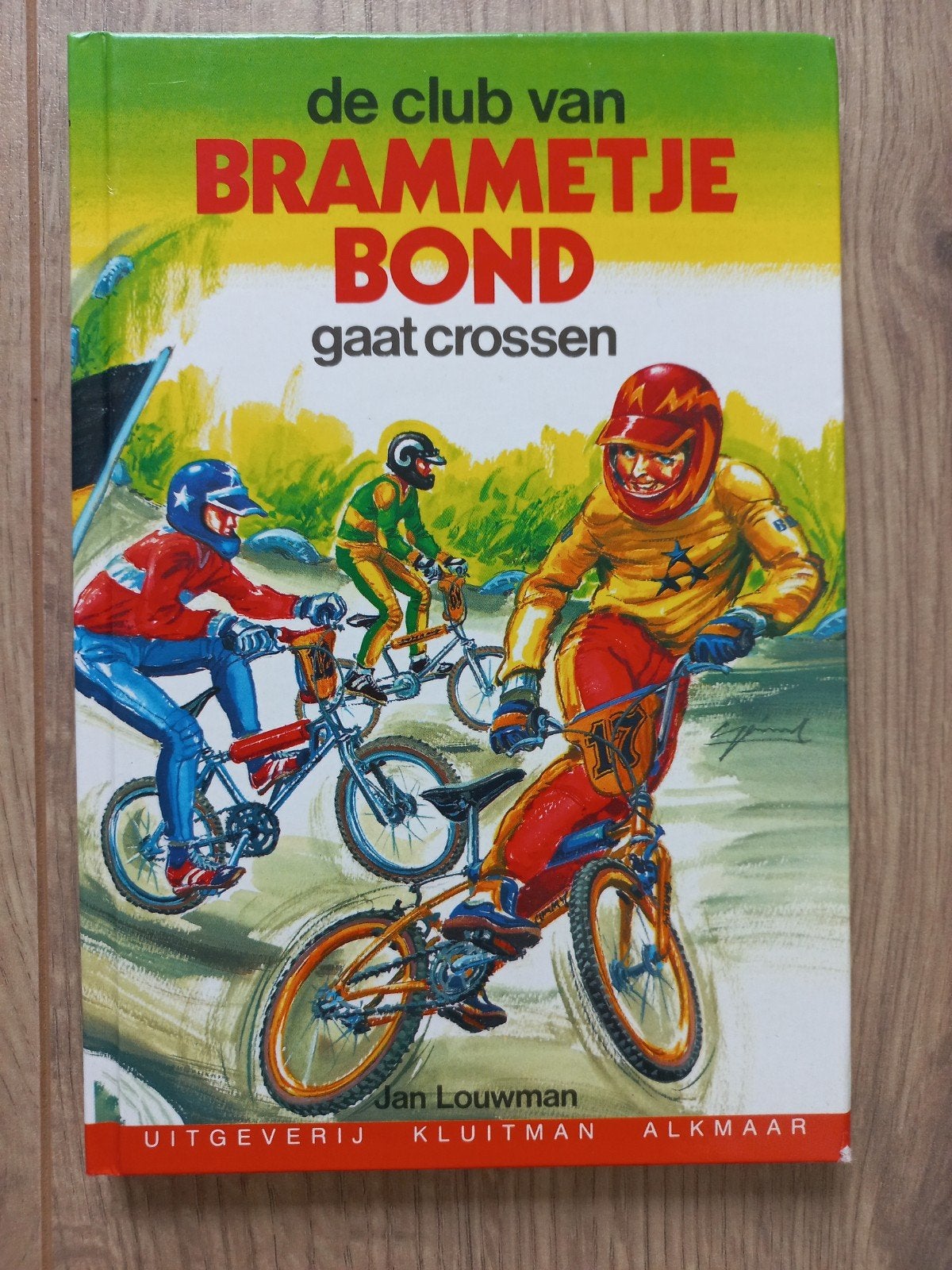 De Club van Brammetje Bond gaat crossen - Jan Louwman, Ophalen of Verzenden, Gelezen, Jan Louwman, Fictie algemeen