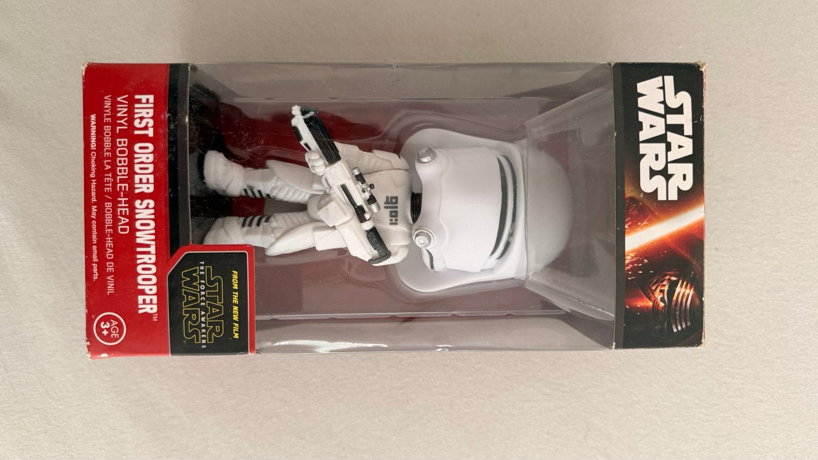 Star Wars First Order Snowtrooper Funko Pop Bobble-Head, Ophalen of Verzenden, Nieuw, Beeldje of Buste