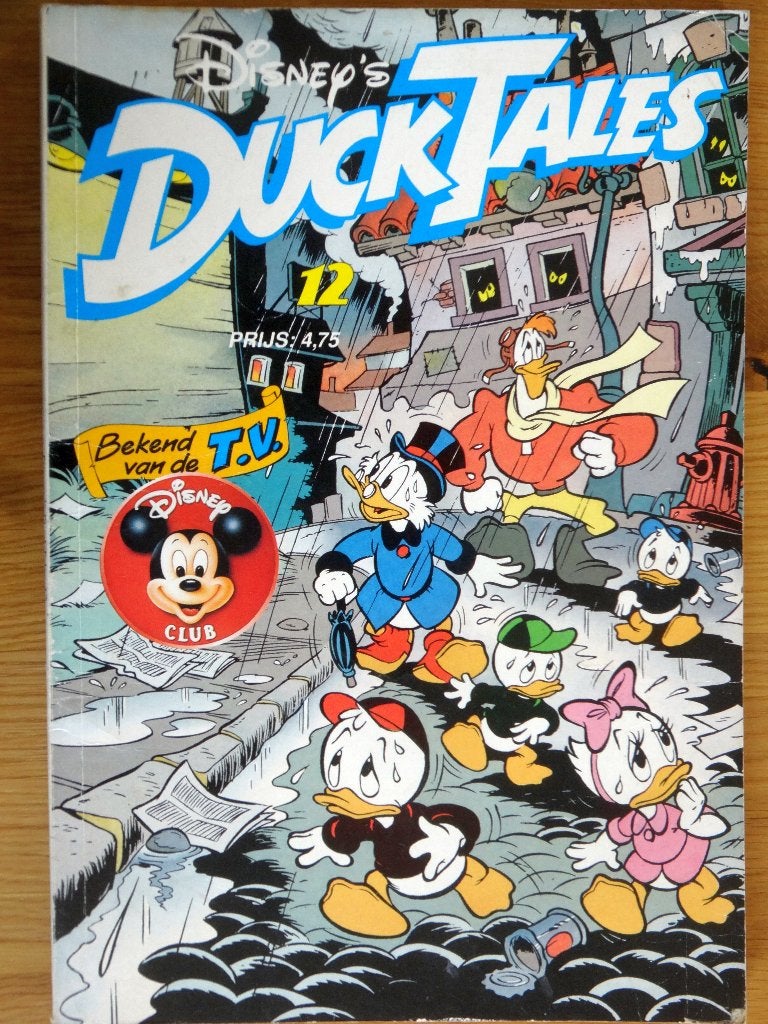 Disney`s Duck Tales nr: 12, Boeken, Gelezen, Eén stripboek, Ophalen of Verzenden, Disney