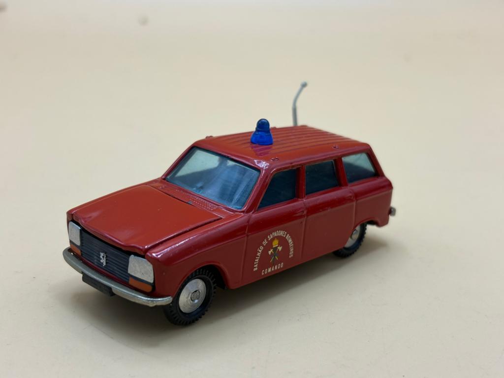 Peugeot 304 Break Brandweer 1:43 Metosul Portugal, Hobby en Vrije tijd, Modelauto's | 1:43, Ophalen of Verzenden, Gebruikt, Auto