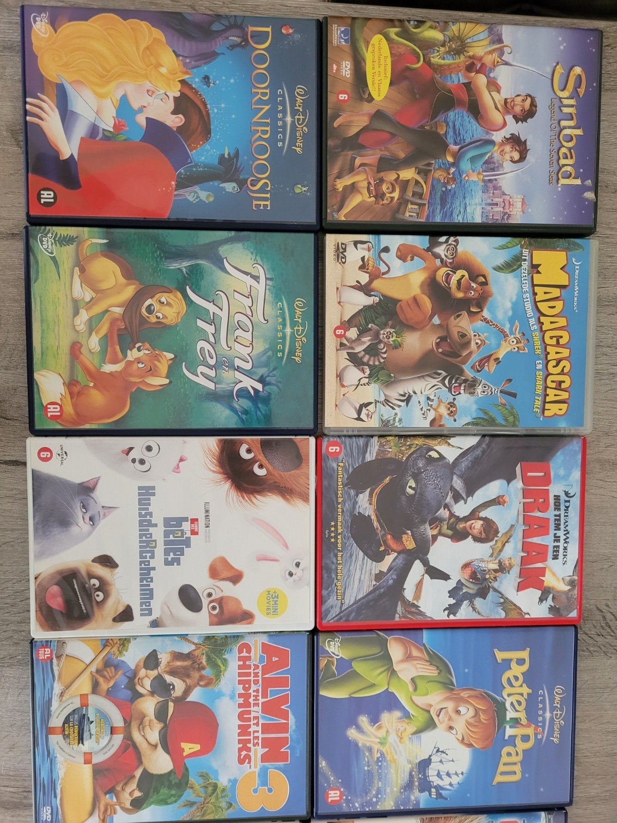 Dvd's 1 euro per stuk, Alle leeftijden, Ophalen of Verzenden, Zo goed als nieuw
