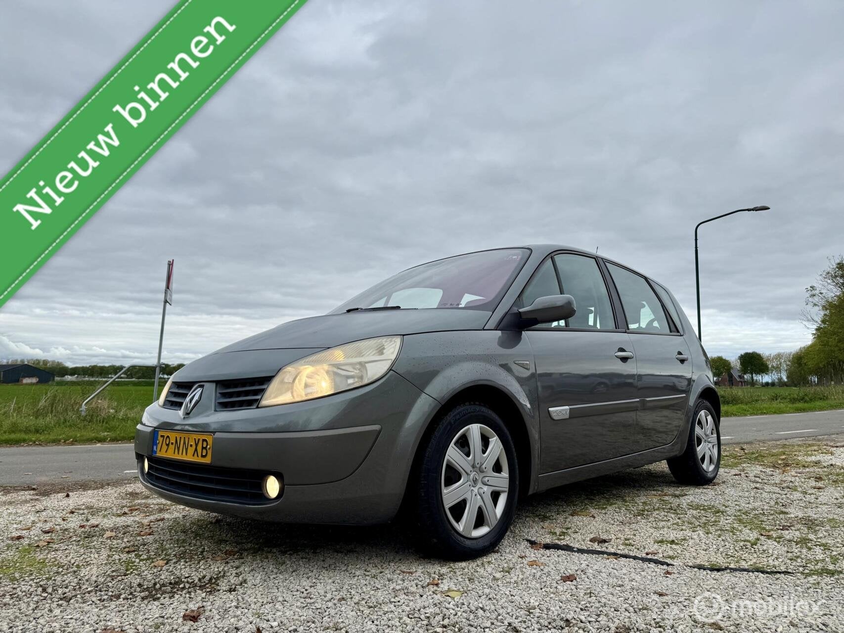 Renault Scenic 2.0-16V Dynamique, BJ 2004, APK Juni 2027, Auto's, 1998 cc, 135 pk, Gebruikt, 4 cilinders