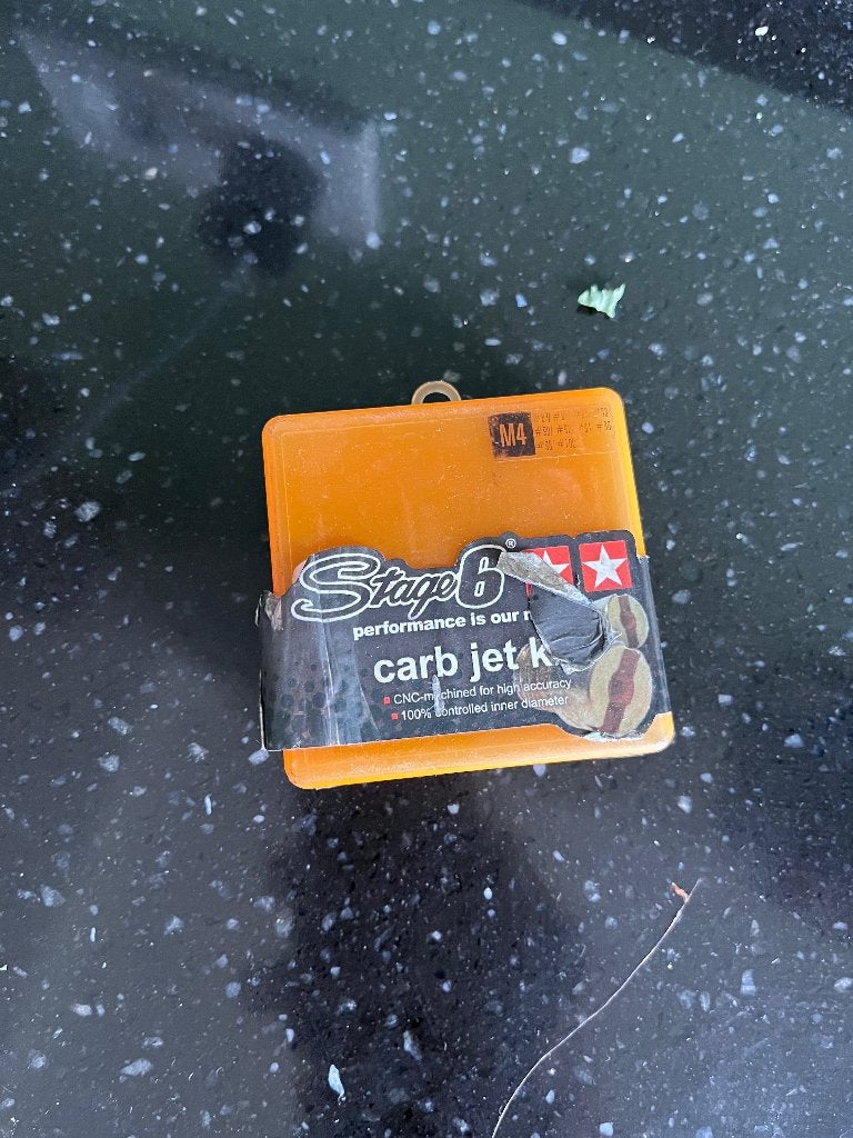 Sproeierset Stage 6 performance carb jet, Ophalen of Verzenden, Zo goed als nieuw, Carburateur