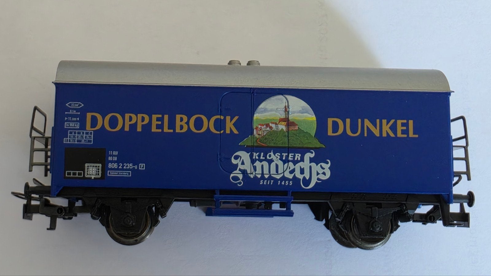 Märklin H0 4421 Ketelwagen "Andechser Doppelbock Dunkel", Wisselstroom, Wagon, Ophalen of Verzenden, Zo goed als nieuw