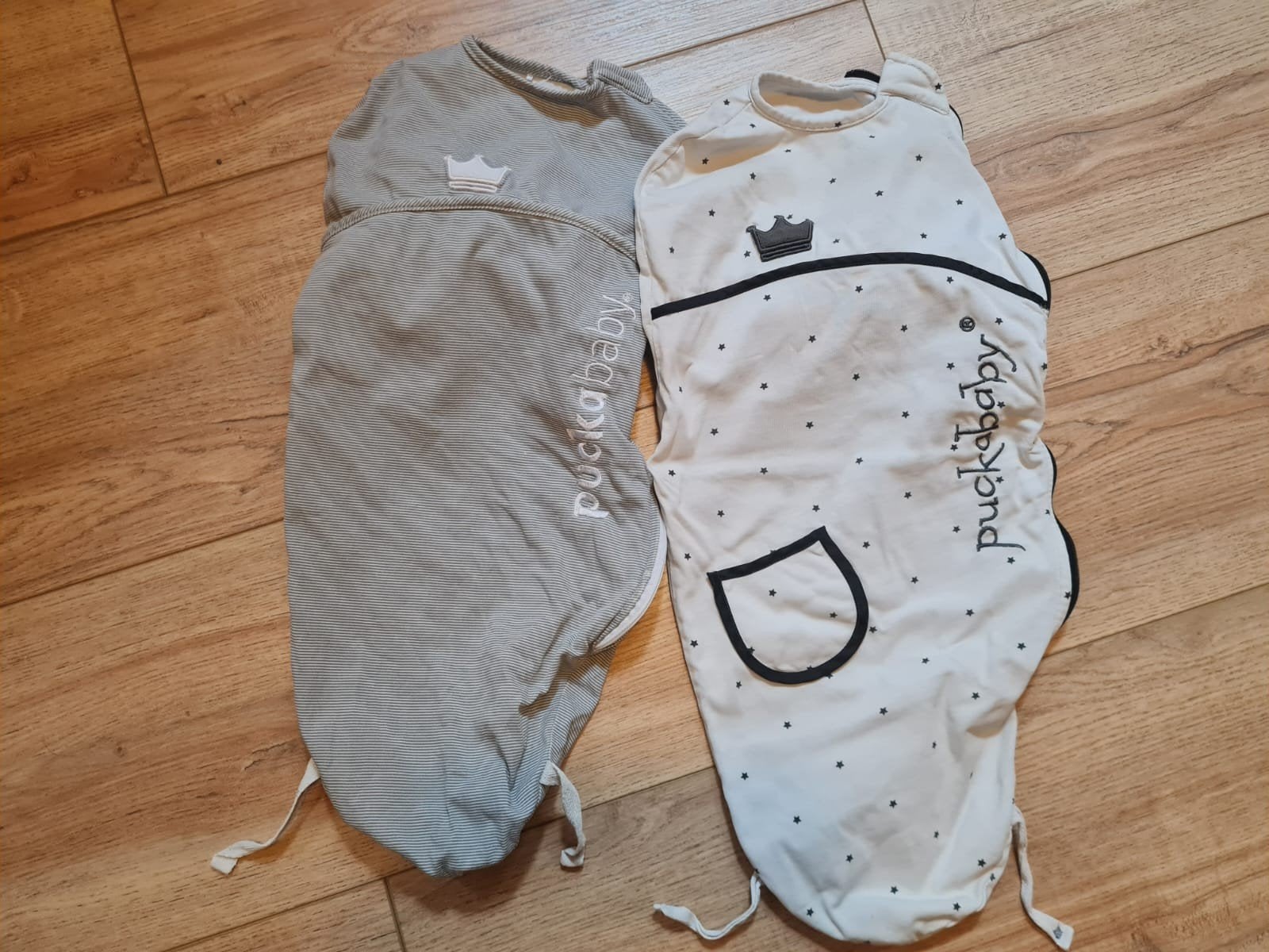 2x Puckababy Original Piep slaapzak 0-3 maanden, Ademend, Puckababy, Ophalen of Verzenden, Grijs