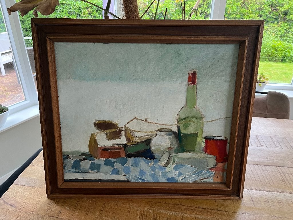 Schilderij Ed Dekker, Antiek en Kunst, Kunst | Schilderijen | Klassiek, Ophalen