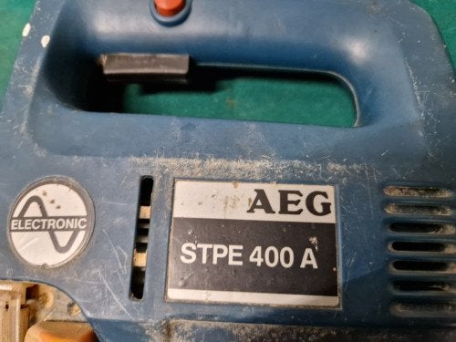 decoupeerzaag aeg stpe 400a, Ophalen of Verzenden, 'T Olde Gre-j, Info@toldegrej.nl, Endepoelstraat 20f Didam