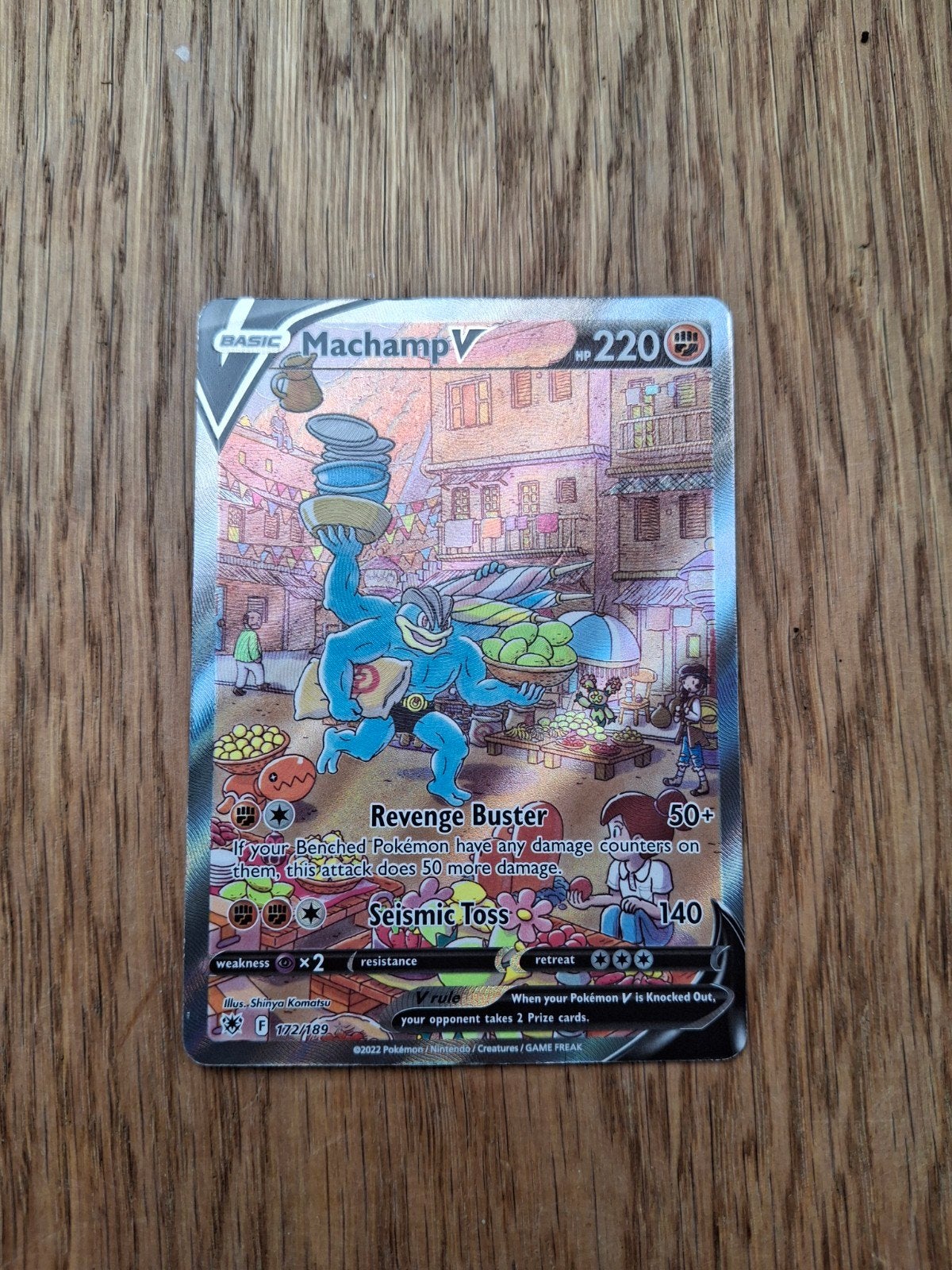 machamp v 172/189, Verzenden, Zo goed als nieuw, Losse kaart