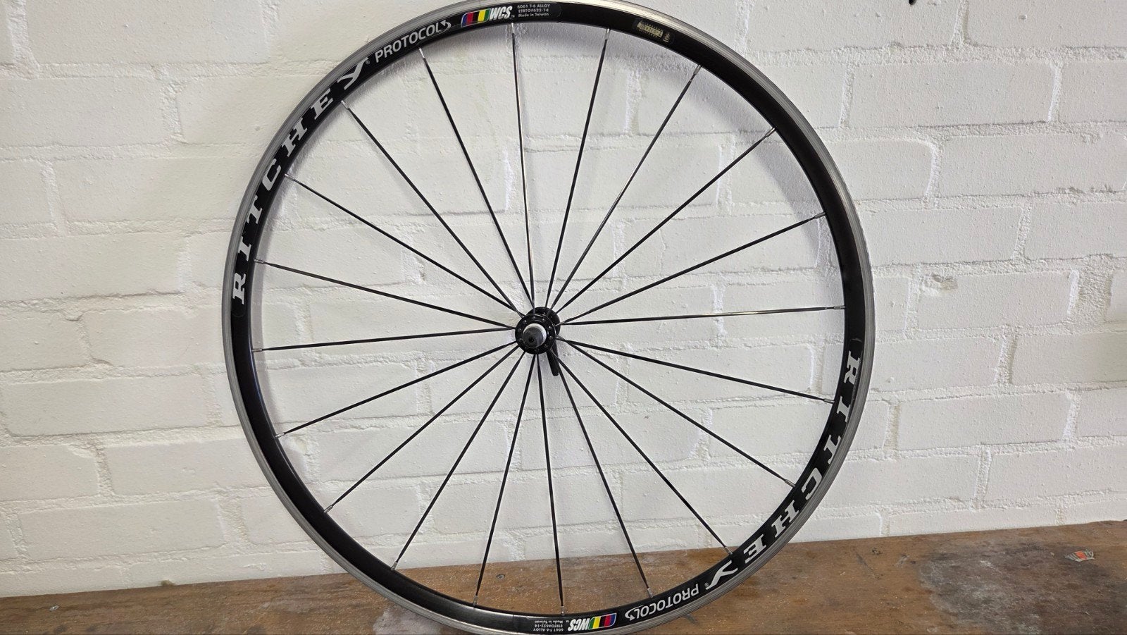 Ritchey voorwiel velg voor racefiets Clincher velgrem, Wiel, Zo goed als nieuw, Aluminium, Racefiets