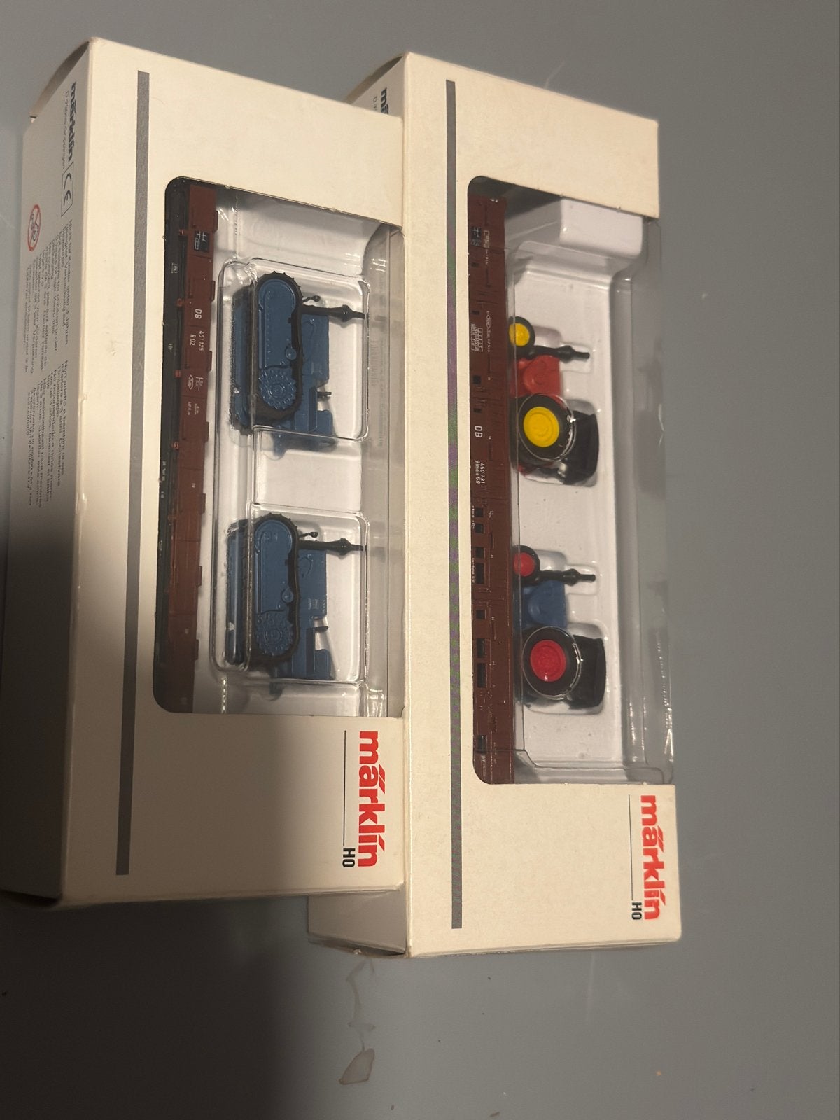 Märklin 46363 en 46948 wagons | 1/87 modelspoor h0, Wisselstroom, Wagon, Ophalen of Verzenden, Zo goed als nieuw
