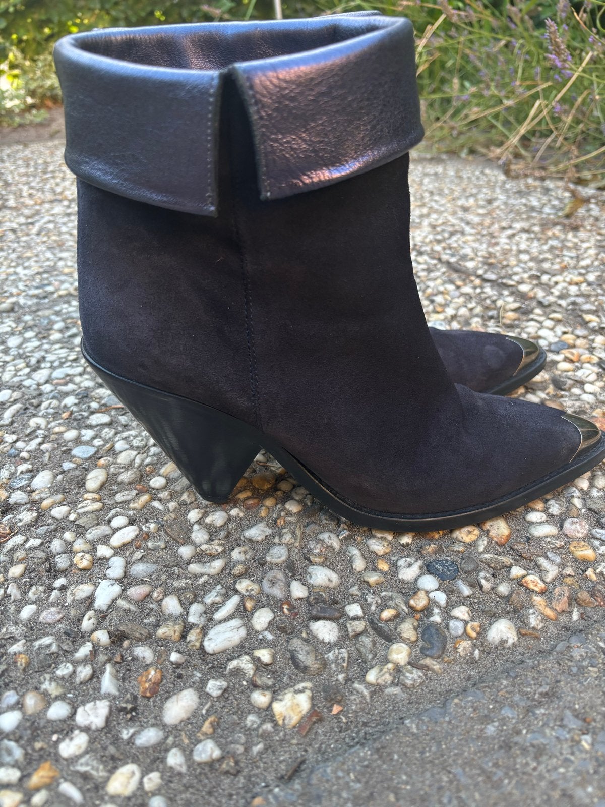 Toral dames enkellaarsjes maat 40 suede leer, Verzenden, Gedragen, Zwart, Lage of Enkellaarzen