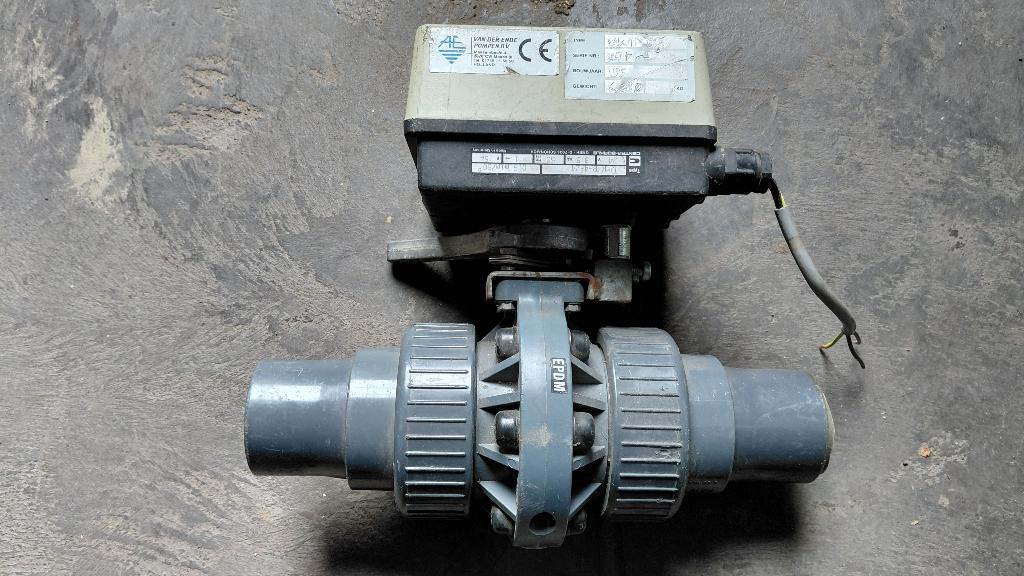 Honeywell Centra VMK 8-4 – 24 Volt met PVC klep DN63 PN16, Gebruikt, Pvc, Overige typen, 60 tot 80 mm