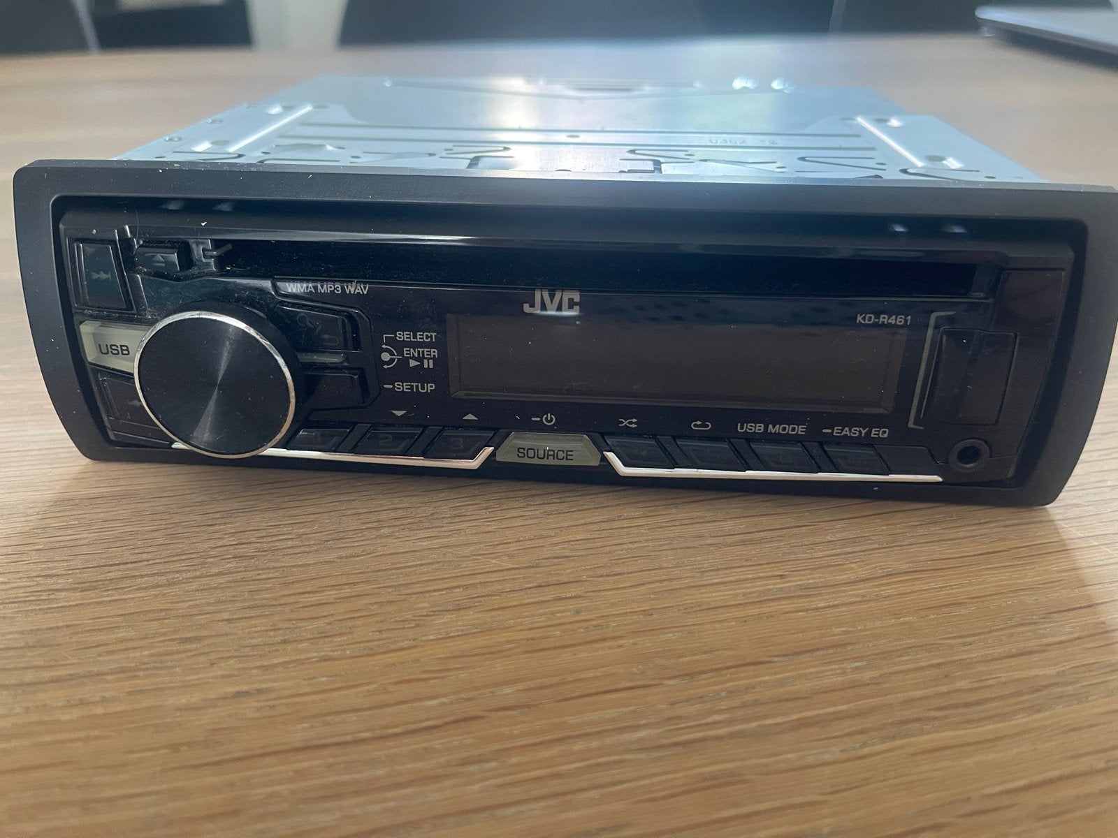 JVC KD-R461 Autoradio met USB en AUX, Auto diversen, Autoradio's, Ophalen of Verzenden, Gebruikt