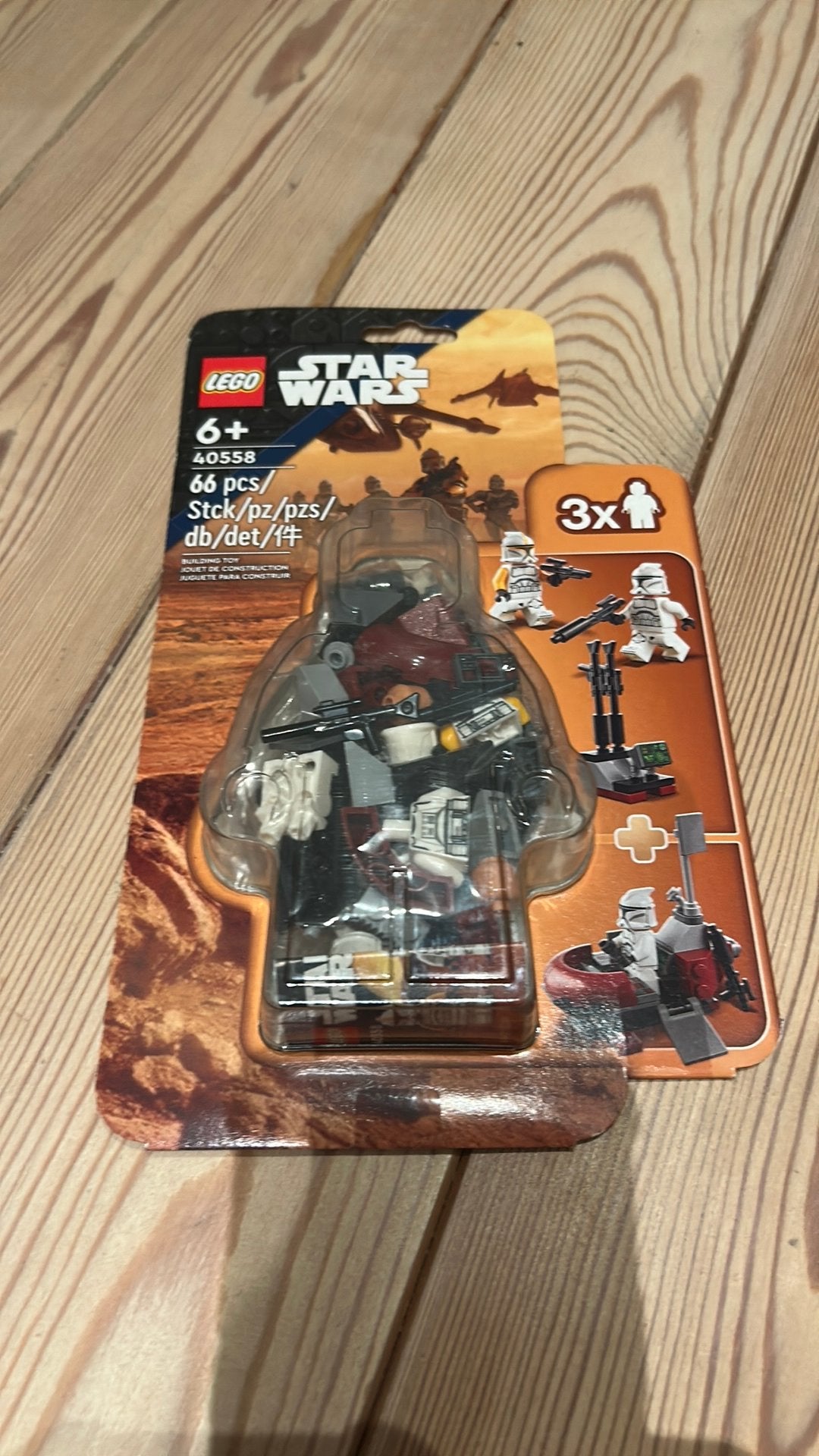 Lego 40558 star wars clone trooper comando centrum, Ophalen, Star Wars, Nieuw, Complete set