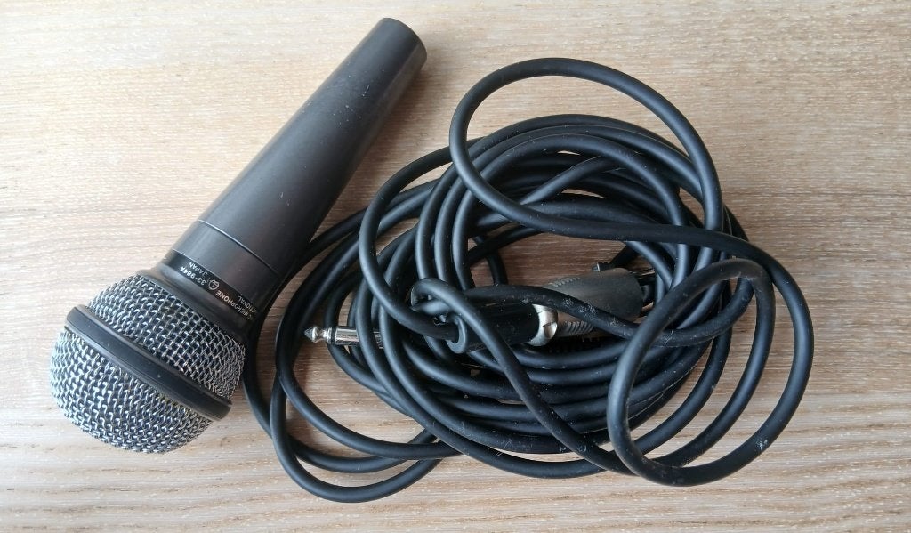 Microfoon Realistic Highball, Ophalen of Verzenden, Gebruikt, Zangmicrofoon