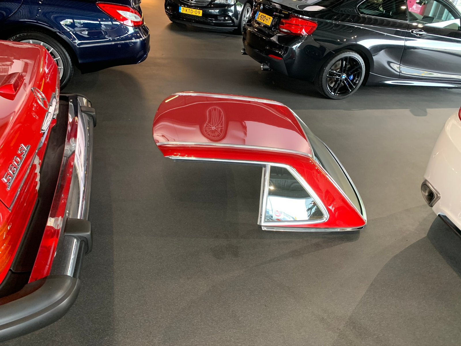 Klassieker Mercedes 560sl, foto 9
