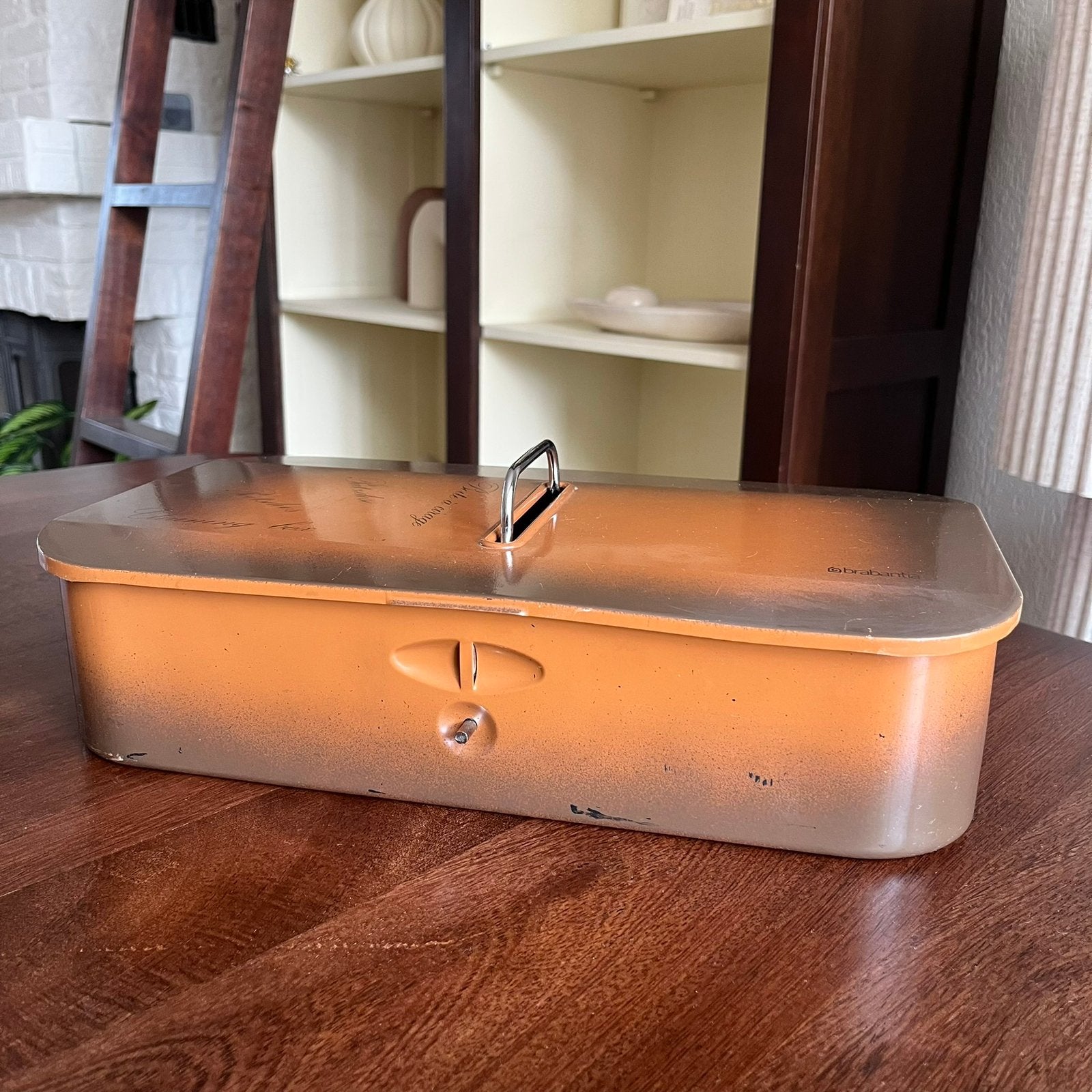 Vintage Brabantia jaren ‘70 poetsdoos, Ophalen of Verzenden
