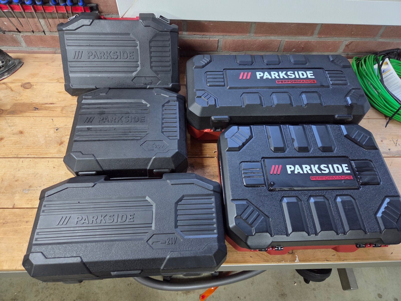 Complete Parkside gereedschap set incl. laders en accu's, Doe-het-zelf en Verbouw, Gereedschap | Handgereedschap, Ophalen