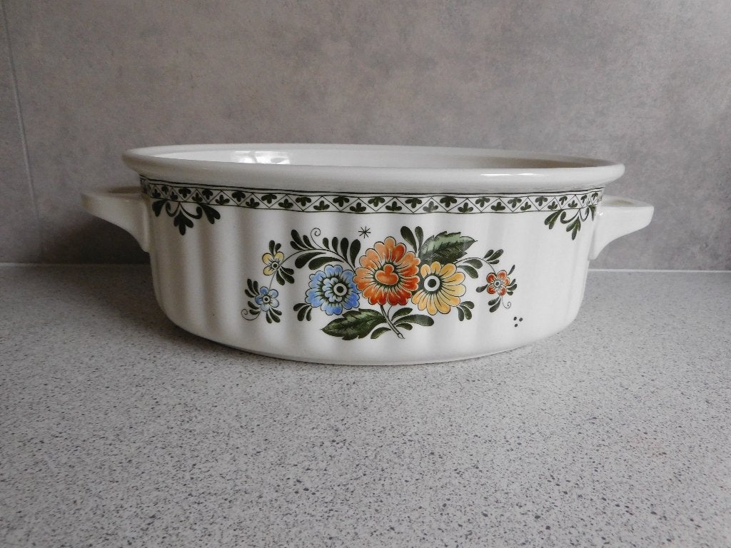 Ovenschaal 28x20x10 cm. Alt Amsterdam Villeroy & Boch, Ophalen of Verzenden, Aardewerk, Landelijk/Boerenbont, Villeroy & Boch